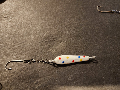 Chain Chaser Minnow series Ice Jig (Super Glow)