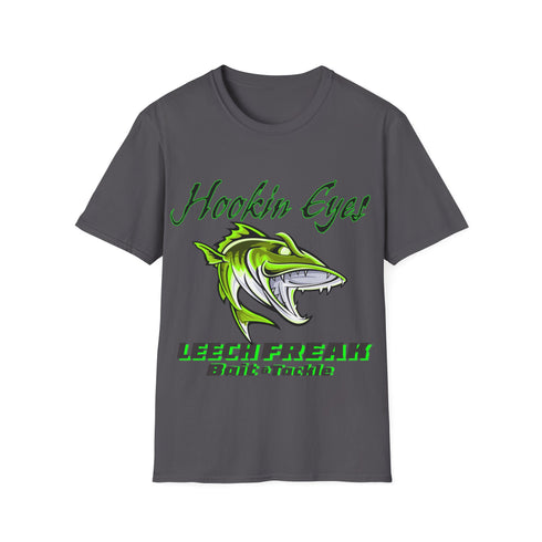 Leech Freak Hookin Eyes Unisex Softstyle T-Shirt