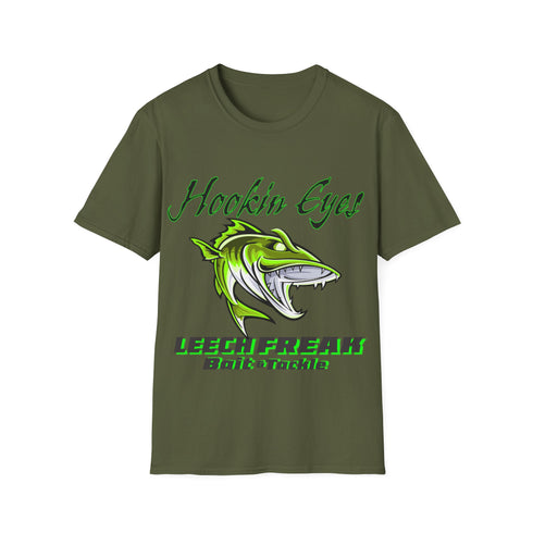 Leech Freak Hookin Eyes Unisex Softstyle T-Shirt