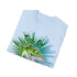 Leech Freak Fish On Unisex Softstyle T-Shirt