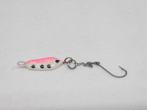 Chain Chaser Minnow series Ice Jig (Super Glow)
