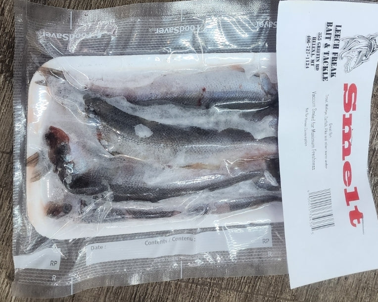 Frozen Jumbo Smelt (5-8 Inchers) 6-pack